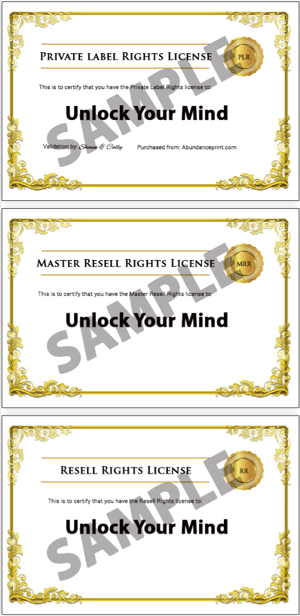 (PLR)-Unlock-Your-Mind-Module10