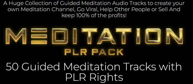 Meditation-PLR-Pack