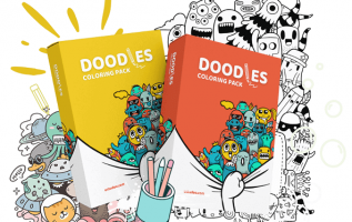 (PLR)-Doodles-Coloring-Books-Review.