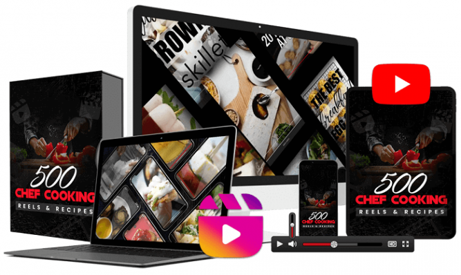500-Chef-Cooking-Reels-&-Recipes-(Unrestricted-PLR)